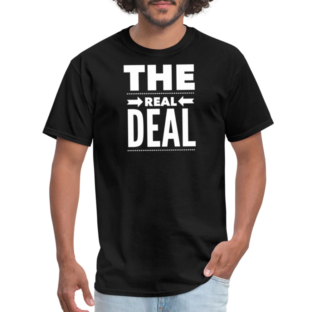 Mens Unisex T-shirt - the Real Deal Tee